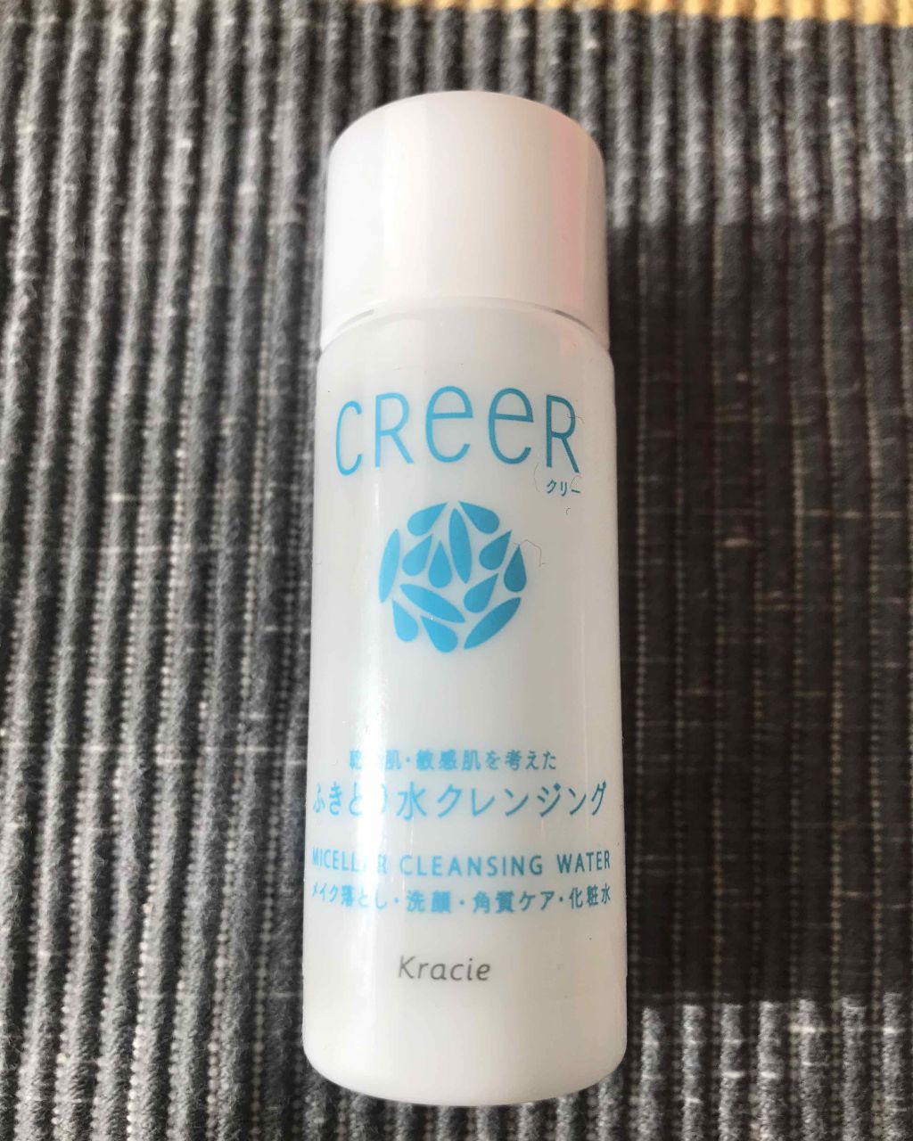 CReeR ふきとり水クレンジング クリアのクチコミ「サンプルサイズのものを使いましたのでレビューします。


☆クリー 拭き取り水クレンジング

.....」（1枚目）