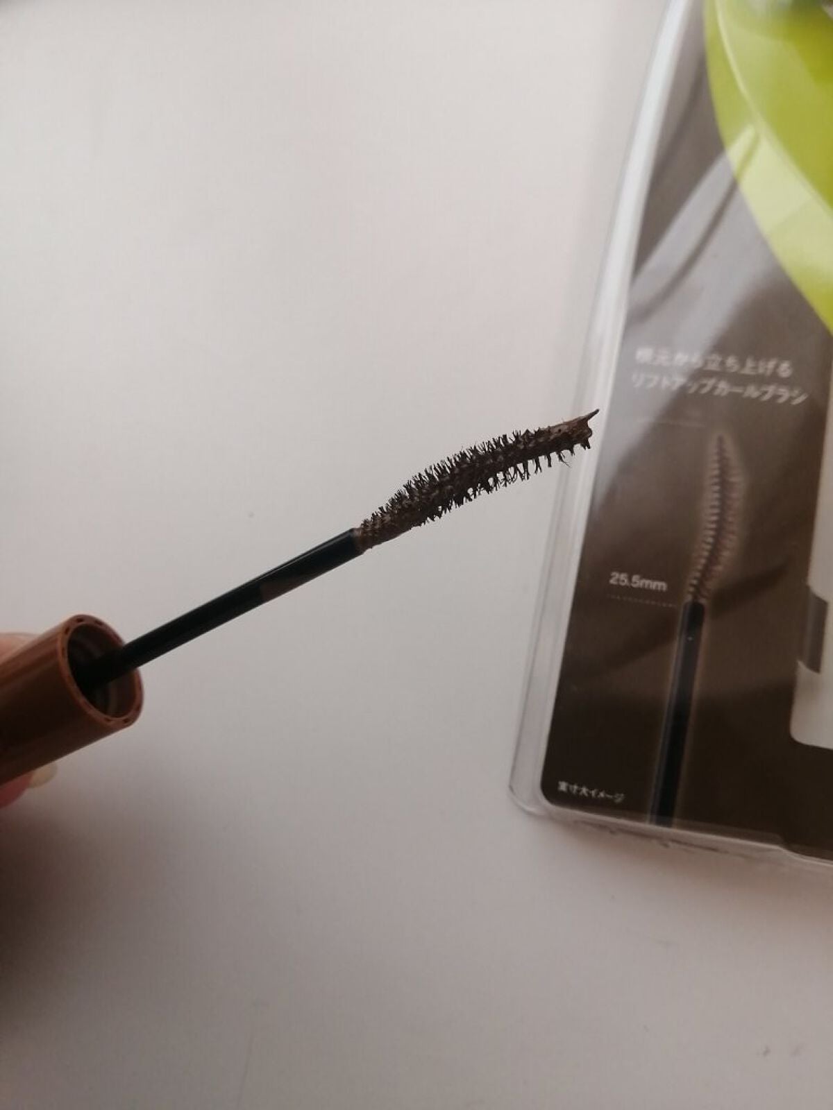 パーフェクトエクステンション マスカラ for カール/D-UP/マスカラを使ったクチコミ(2枚目)