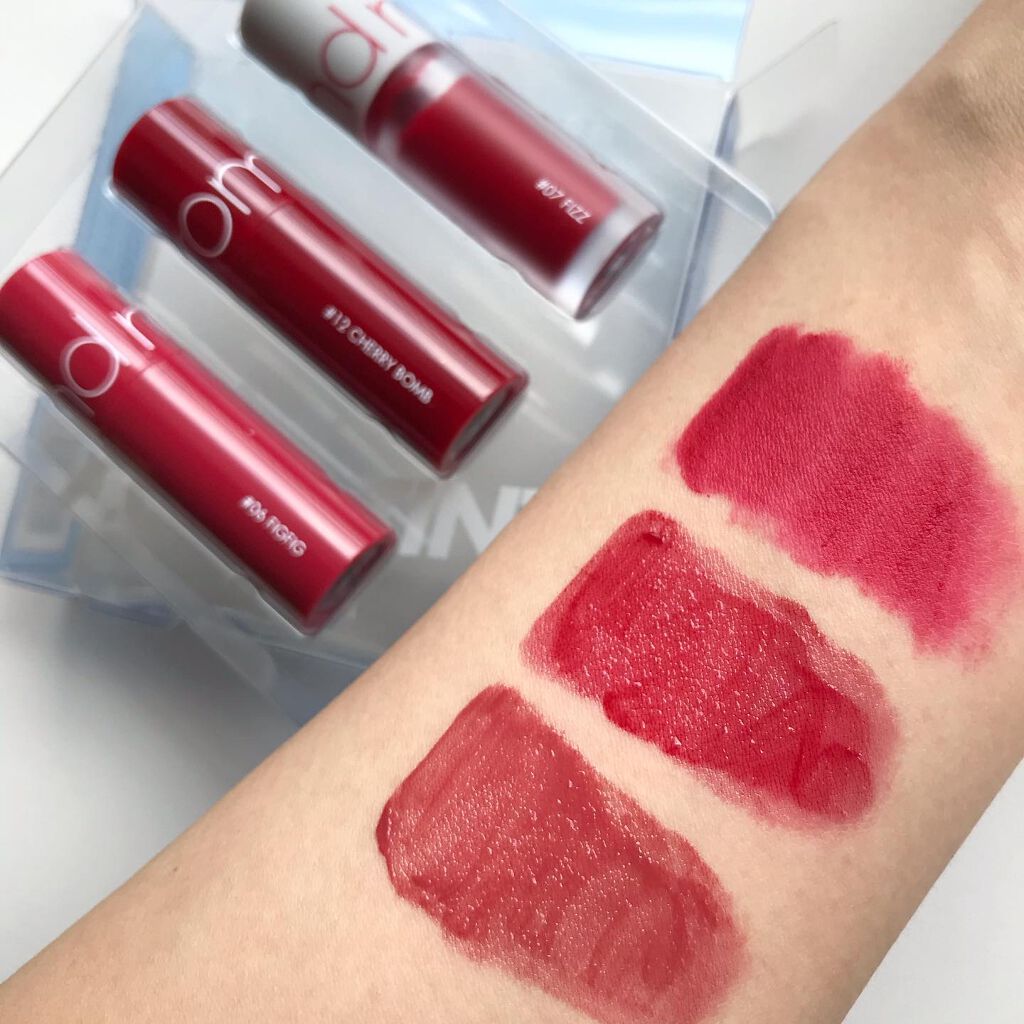 ジューシーラスティングティント/rom&nd/リップティントを使ったクチコミ（1枚目）