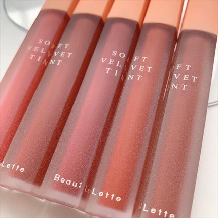 ソフトベルベットティント/Beaulette/リップティントを使ったクチコミ(2枚目)