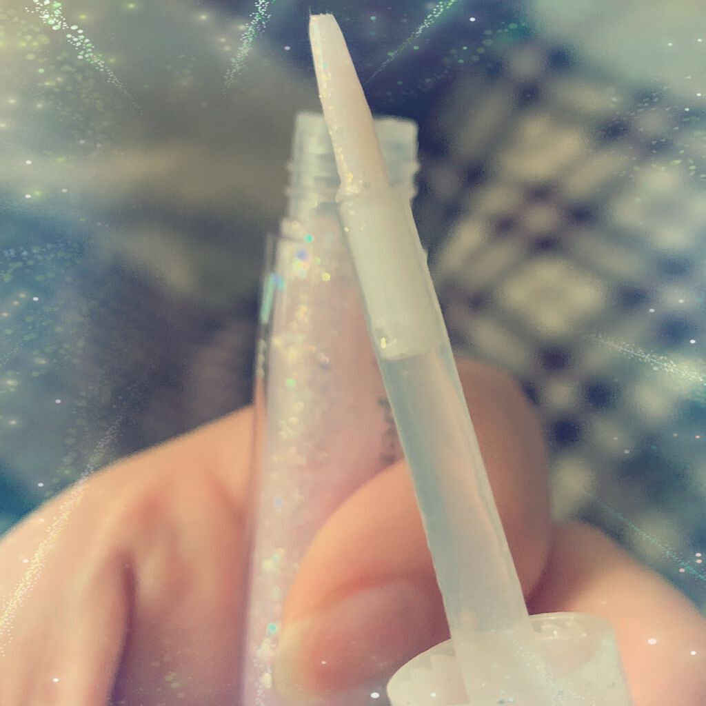 シュガー トゥインクル リキッド グリッター/PERIPERA/グリッターを使ったクチコミ(3枚目)