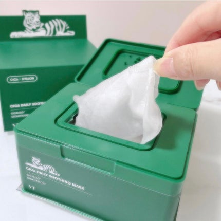 グリーンダーマCICA デイリーシートマスク/ネイチャーリパブリック/シートマスク・パックを使ったクチコミ(4枚目)