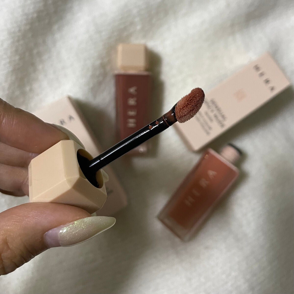 センシュアルスパイシーヌードグロス/HERA/リップグロスを使ったクチコミ(3枚目)