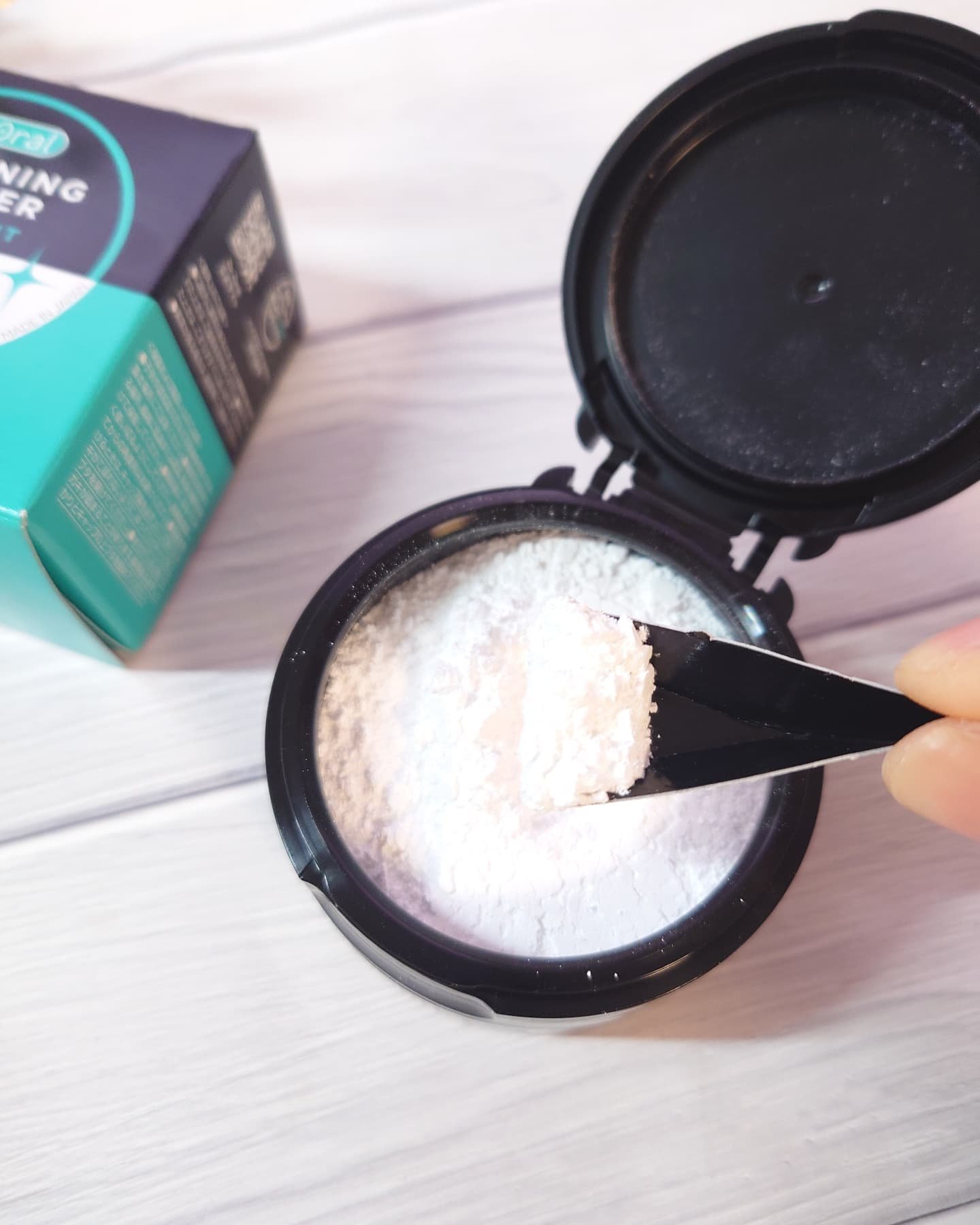 Dr.オーラル 3Dホワイトニングパウダー(プライムミント)/Dr.Oral/歯磨き粉を使ったクチコミ（3枚目）