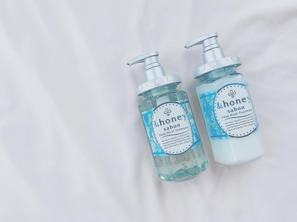 サボン ディープモイスト ペアセット/&honey/市販シャンプーを使ったクチコミ(1枚目)