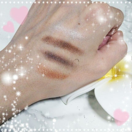 エルファー パールインアイシャドウ/DAISO/アイシャドウパレットを使ったクチコミ(3枚目)