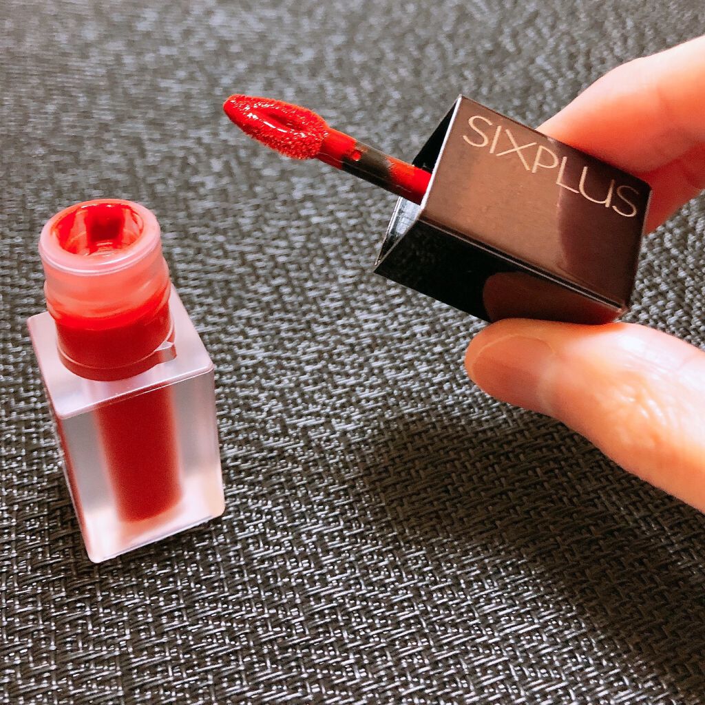 SIXPLUS マット リキッド リップスティック/SIXPLUS/リップグロスを使ったクチコミ(4枚目)