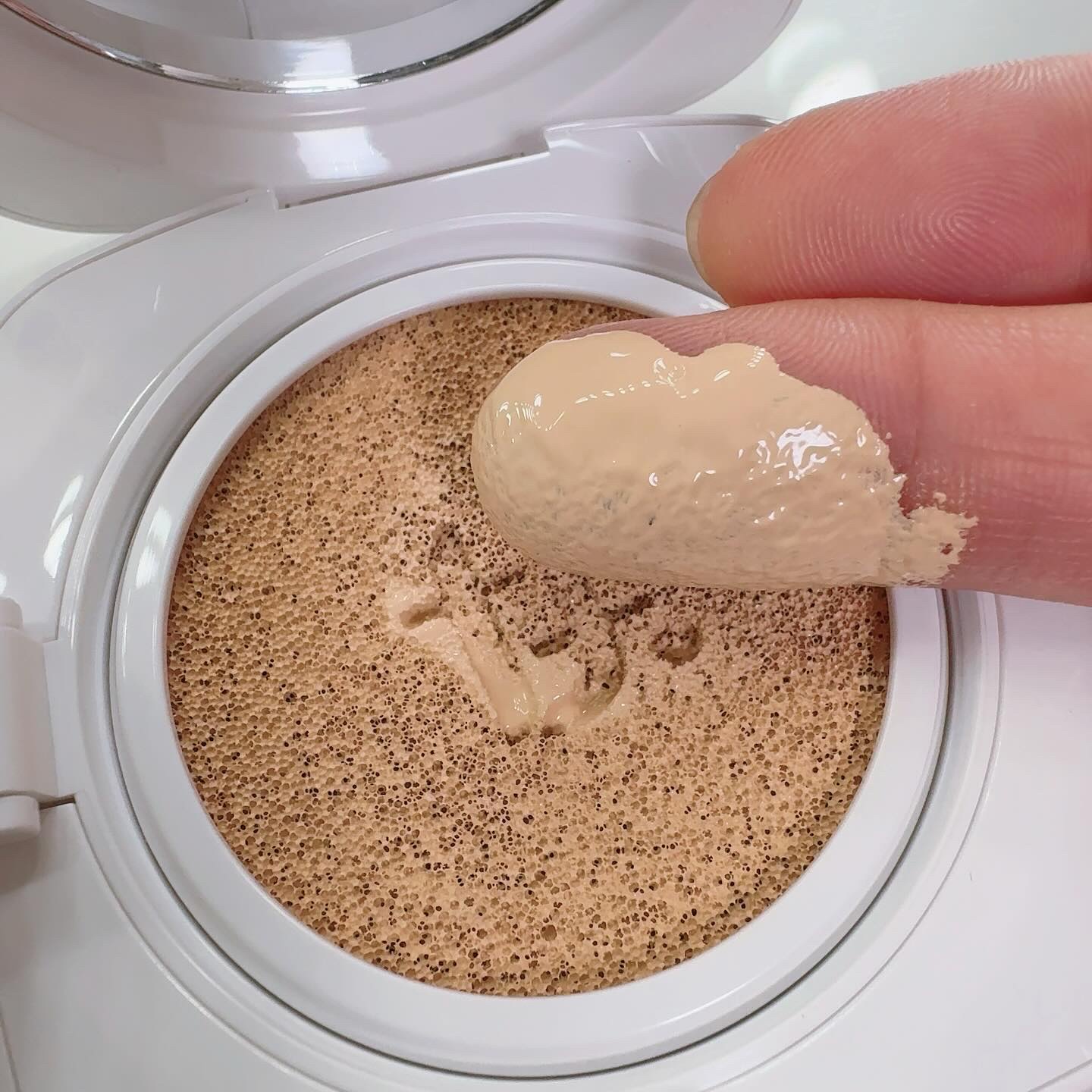 レイヤリングフィットカバークッションEX/TFIT/クッションファンデーションを使ったクチコミ（3枚目）