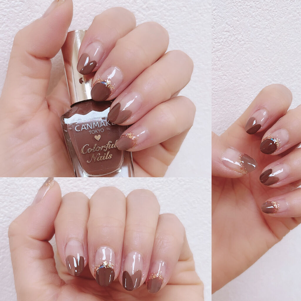 カラフルネイルズ/キャンメイク/マニキュアを使ったクチコミ（3枚目）