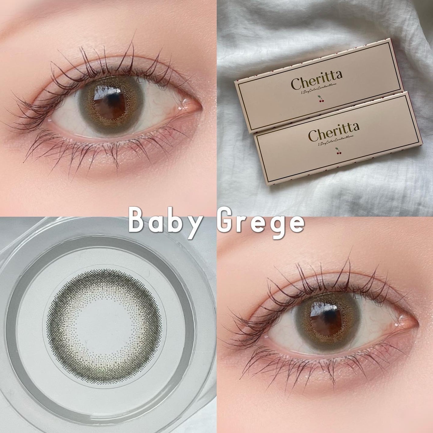 Cheritta 1day/Cheritta/ワンデー(1DAY)カラコンを使ったクチコミ(3枚目)