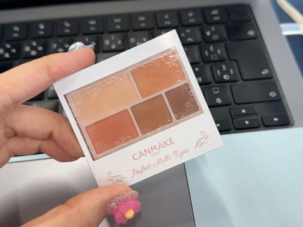 パーフェクトマルチアイズ/キャンメイク/アイシャドウパレットを使ったクチコミ(4枚目)