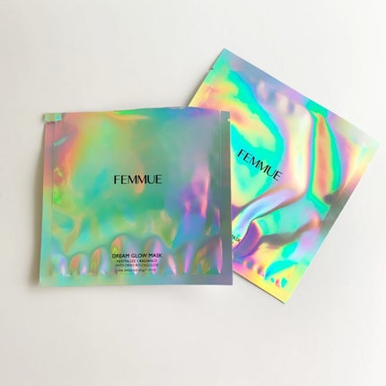 ドリームグロウマスク RR(透明感・キメ)/FEMMUE/シートマスク・パックを使ったクチコミ(1枚目)