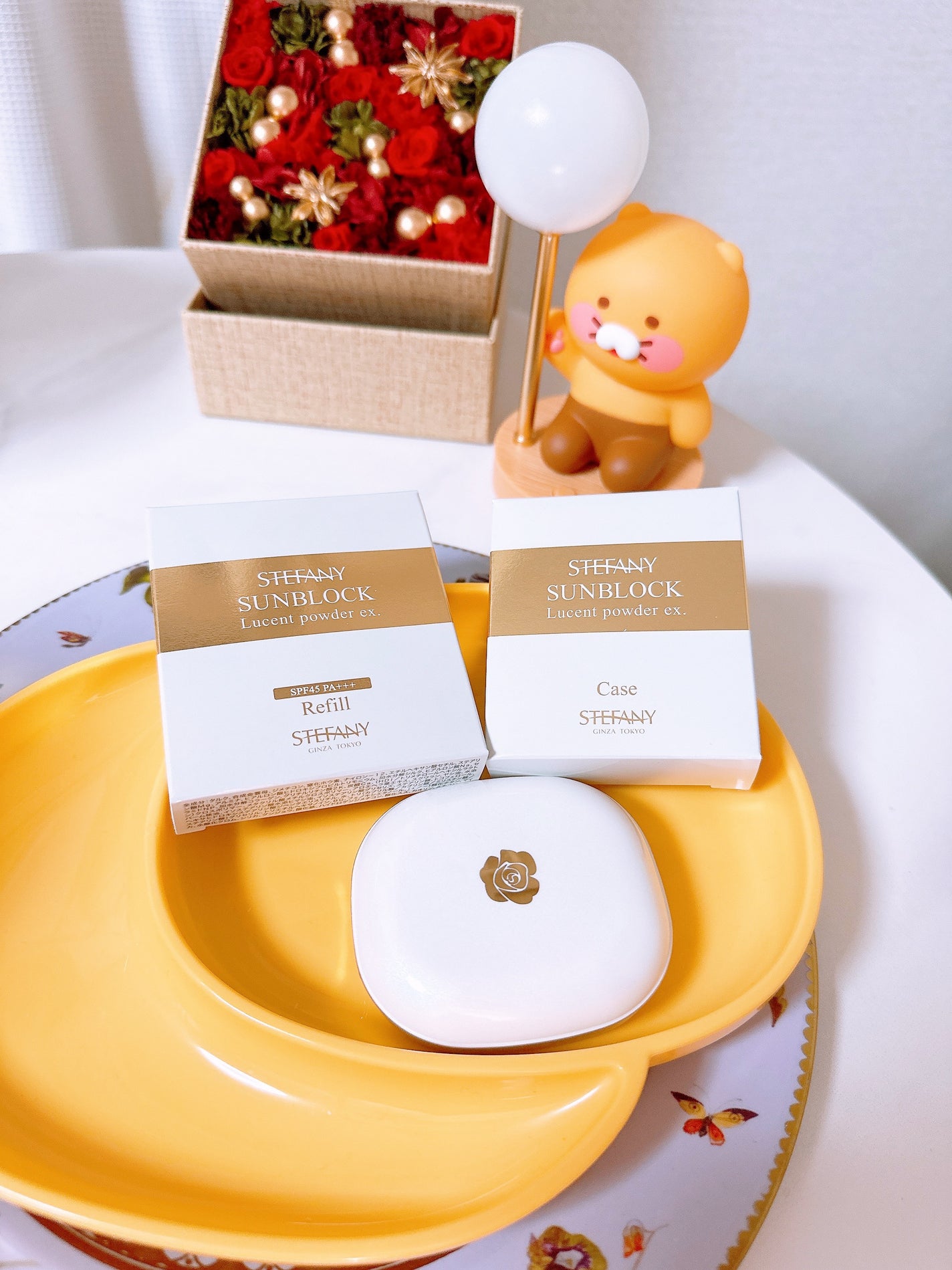 ねこねこ on LIPS 「💄🫶最近は毛穴カバーと日焼け止め効果のパウダーで時短メイク🌹ス..」(4枚目)