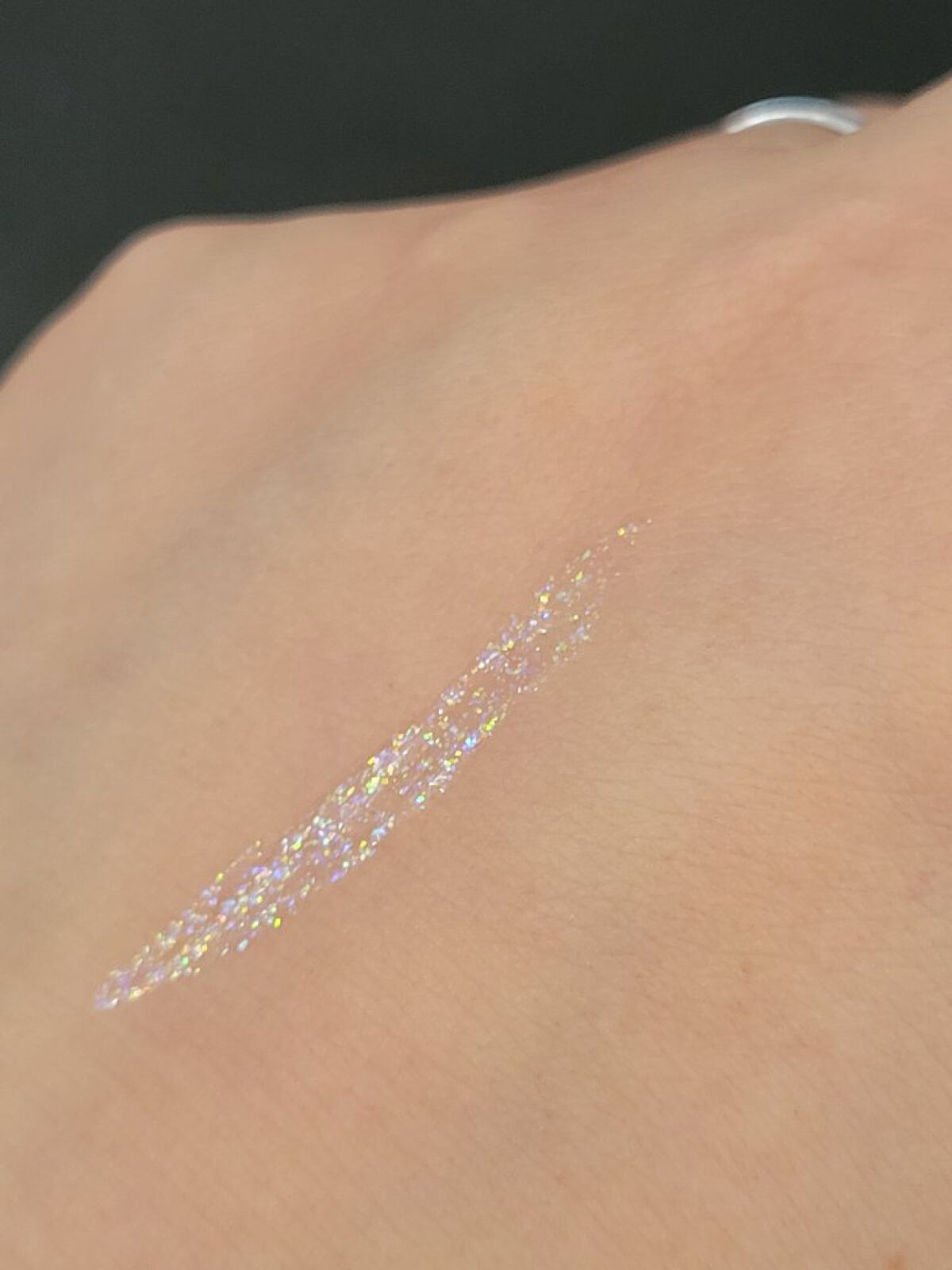 フーミー キララメライナー/WHOMEE/リキッドアイシャドウを使ったクチコミ（3枚目）