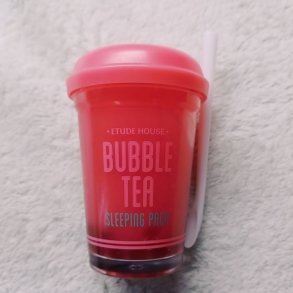 バブルティー ナイトパック SB/ETUDE/フェイスクリームを使ったクチコミ(1枚目)