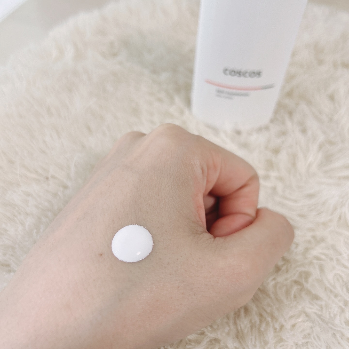 ボディファンデーション ホワイト​/COSCOS/ボディミルクを使ったクチコミ（2枚目）