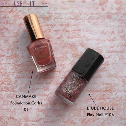 ファンデーションカラーズ/キャンメイク/マニキュアを使ったクチコミ(6枚目)