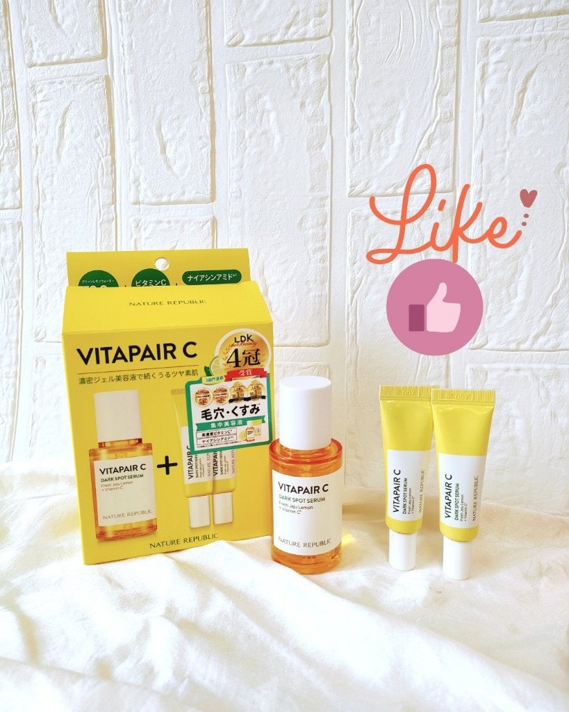 ビタペアC 集中美容液スペシャルセット/ネイチャーリパブリック/美容液を使ったクチコミ(7枚目)