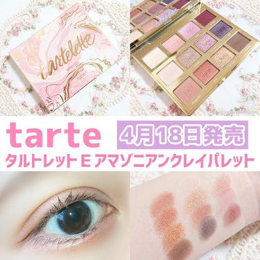 タルトレット Ｅ  アマゾニアンクレイ パレット/tarte/パウダーアイシャドウを使ったクチコミ（1枚目）