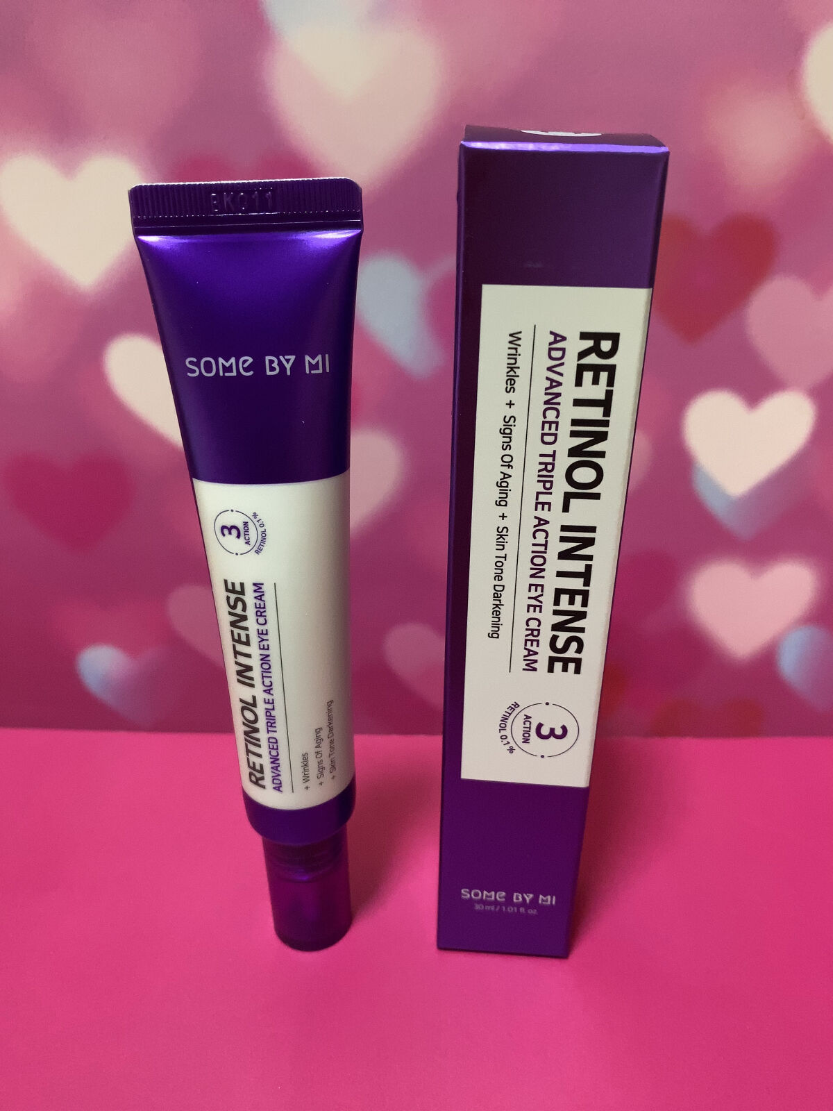 レチノールインテンシブ アドバンスドトリプルアクションアイクリーム/SOME BY MI/アイケア・アイクリームを使ったクチコミ（1枚目）