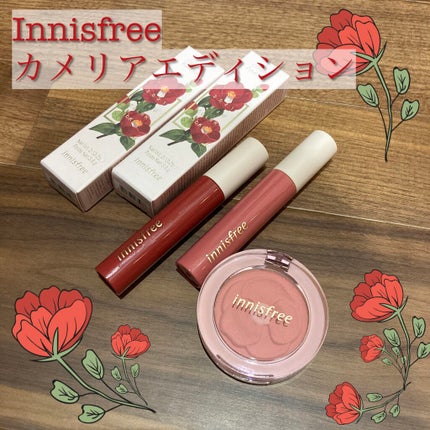 済州 カラーピッカー椿ブルーミングチーク/innisfree/パウダーチークを使ったクチコミ(1枚目)