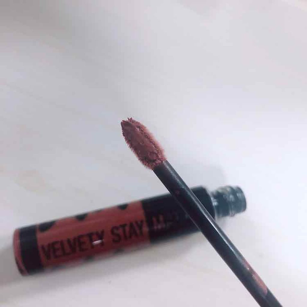 ベルベティ ステイ マット/リンメル ロンドン/口紅を使ったクチコミ（2枚目）