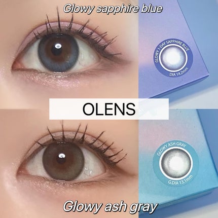 Glowy 1day/OLENS/ワンデー(1DAY)カラコンを使ったクチコミ(1枚目)