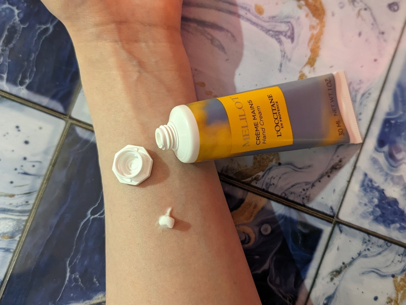 メリロー ハンドクリーム/L'OCCITANE/ハンドクリームを使ったクチコミ(2枚目)