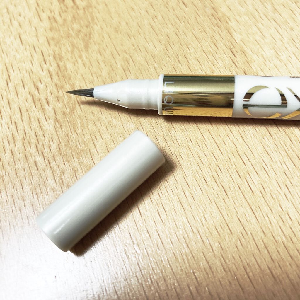 ロングラスティングアイブロウ LT02 キャラメルブラウン/excel/リキッドアイブロウを使ったクチコミ（3枚目）