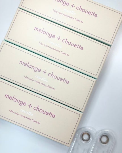 メランジェ シュエット ワンデー/melange+chouette/ワンデー(1DAY)カラコンを使ったクチコミ(6枚目)