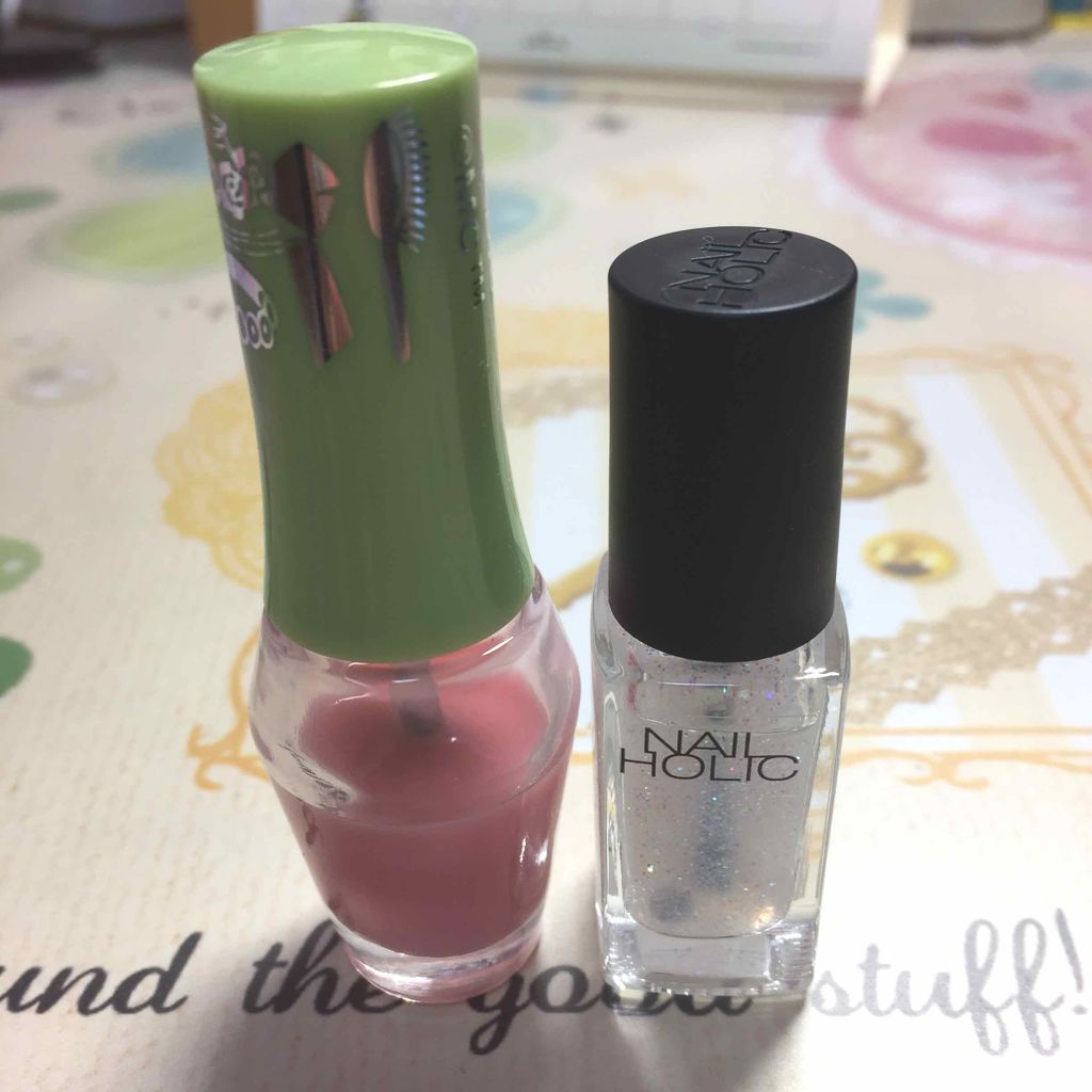 ネイルホリック Top coat SP042 ラメ/ネイルホリック/ネイルトップコートを使ったクチコミ（2枚目）