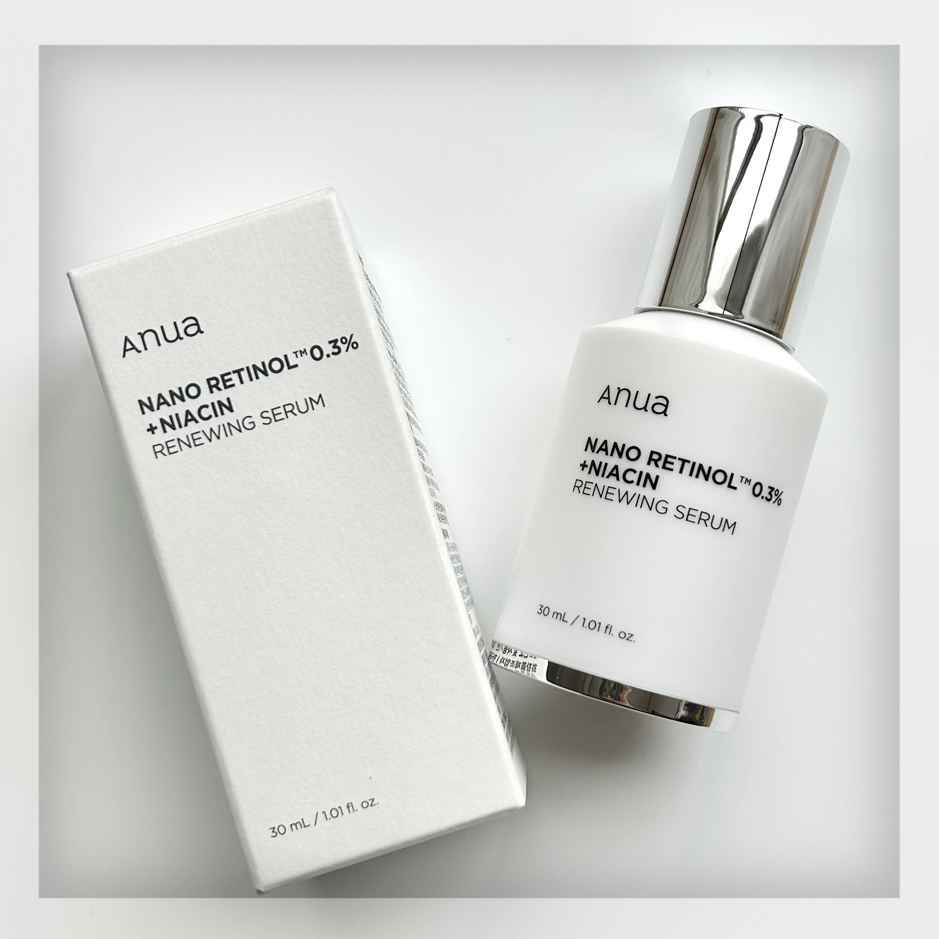 レチノール0.3 ナイアシンリニューイングセラム/Anua/美容液を使ったクチコミ（1枚目）