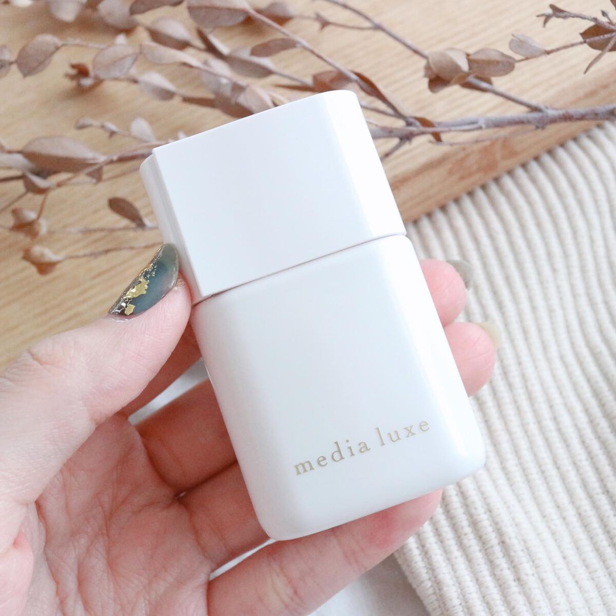 リキッドファンデーション/media luxe/リキッドファンデーションを使ったクチコミ（2枚目）