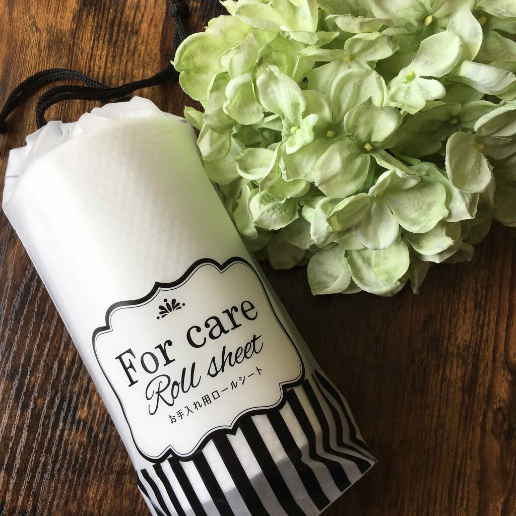 お手入れロールシート/キャンドゥ/化粧下地を使ったクチコミ(1枚目)