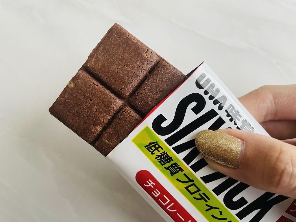 SIXPACK プロテインバー/UHA味覚糖/プロテインバーを使ったクチコミ（2枚目）