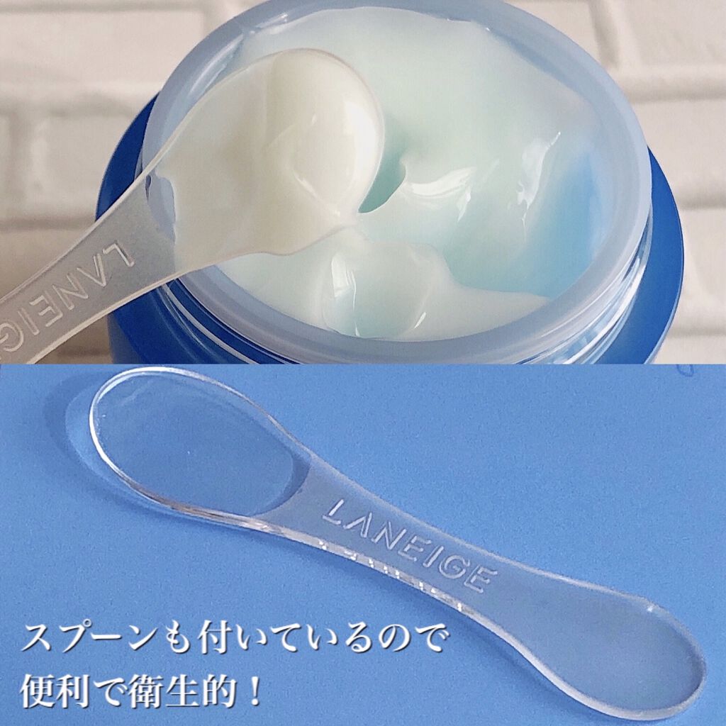 ウォータースリーピングパック/LANEIGE/フェイスクリームを使ったクチコミ（3枚目）
