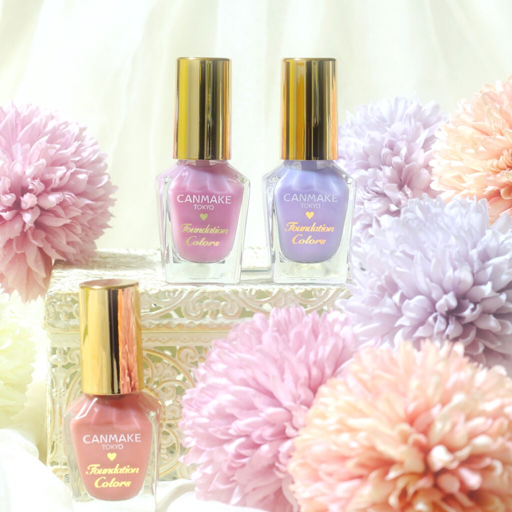 ファンデーションカラーズ/キャンメイク/マニキュアを使ったクチコミ(1枚目)