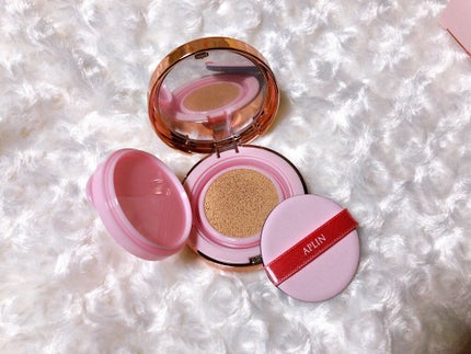 ピンクティーツリーカバークッション/APLIN/クッションファンデーションを使ったクチコミ(2枚目)