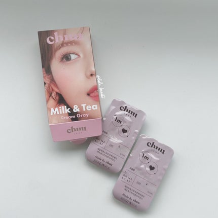 chuuLENS Milk&Tea 1day/chuu LENS/ワンデー(1DAY)カラコンを使ったクチコミ(2枚目)