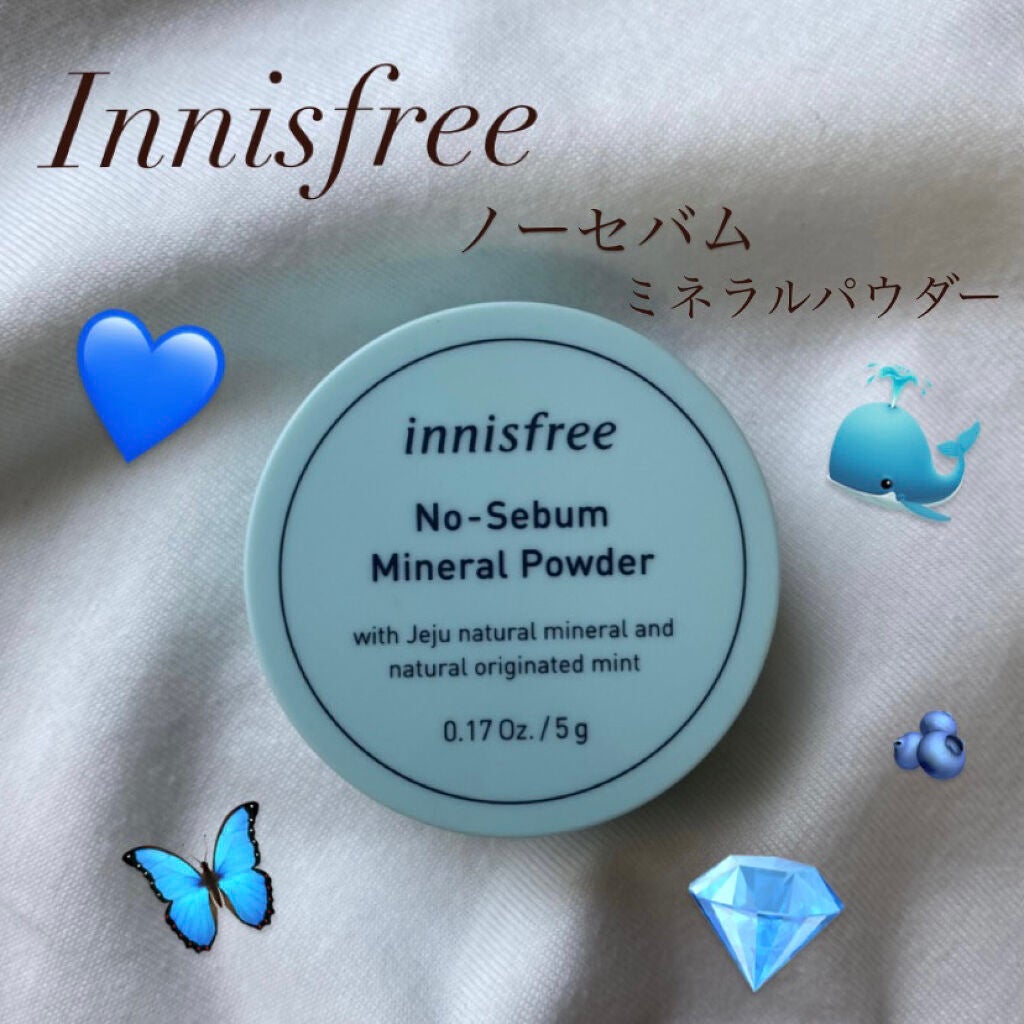 ノーセバム ミネラルパウダー N/innisfree/ルースパウダーを使ったクチコミ(1枚目)