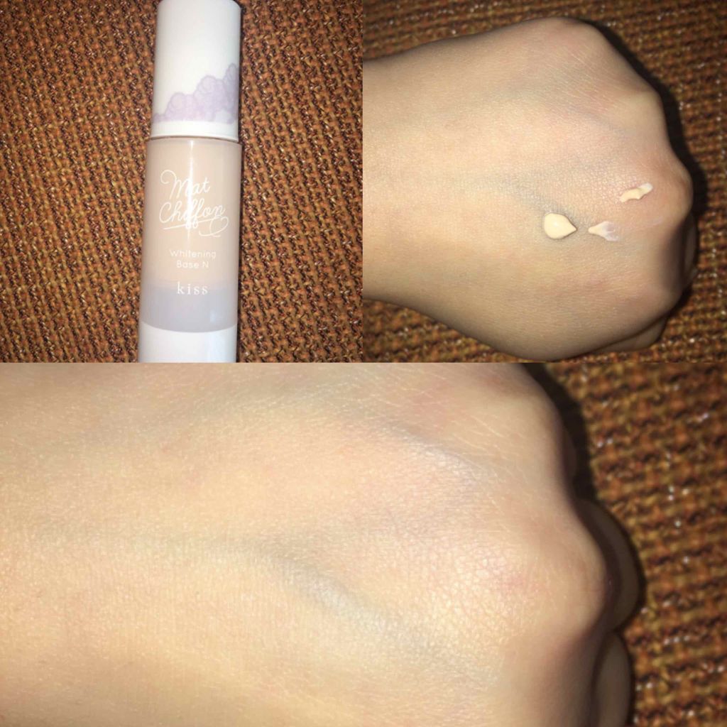 マットシフォン UVホワイトニングベースN/KiSS/化粧下地を使ったクチコミ(3枚目)