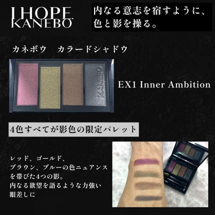 カラードシャドウ/KANEBO/アイシャドウパレットを使ったクチコミ(1枚目)