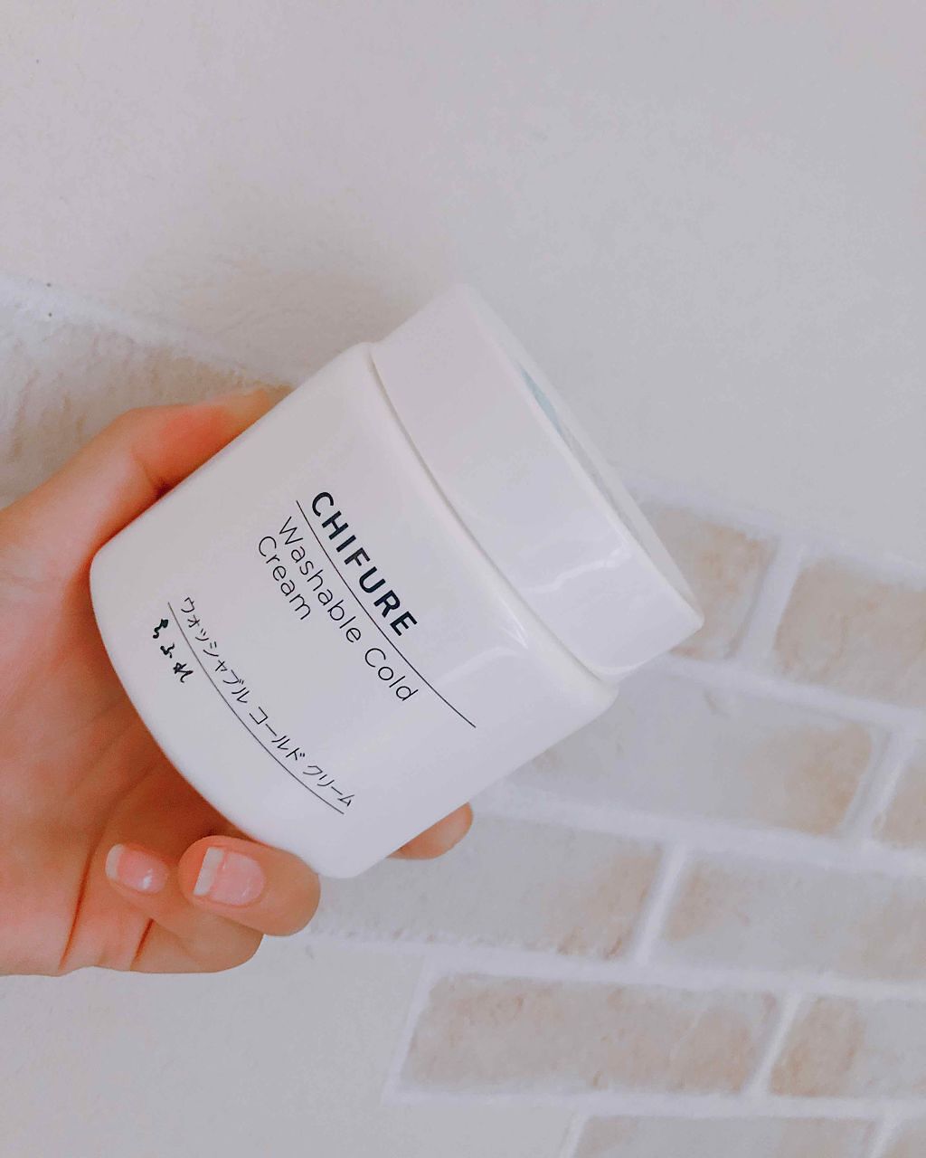 ウォッシャブル コールド クリーム/ちふれ/クレンジングクリームを使ったクチコミ（1枚目）
