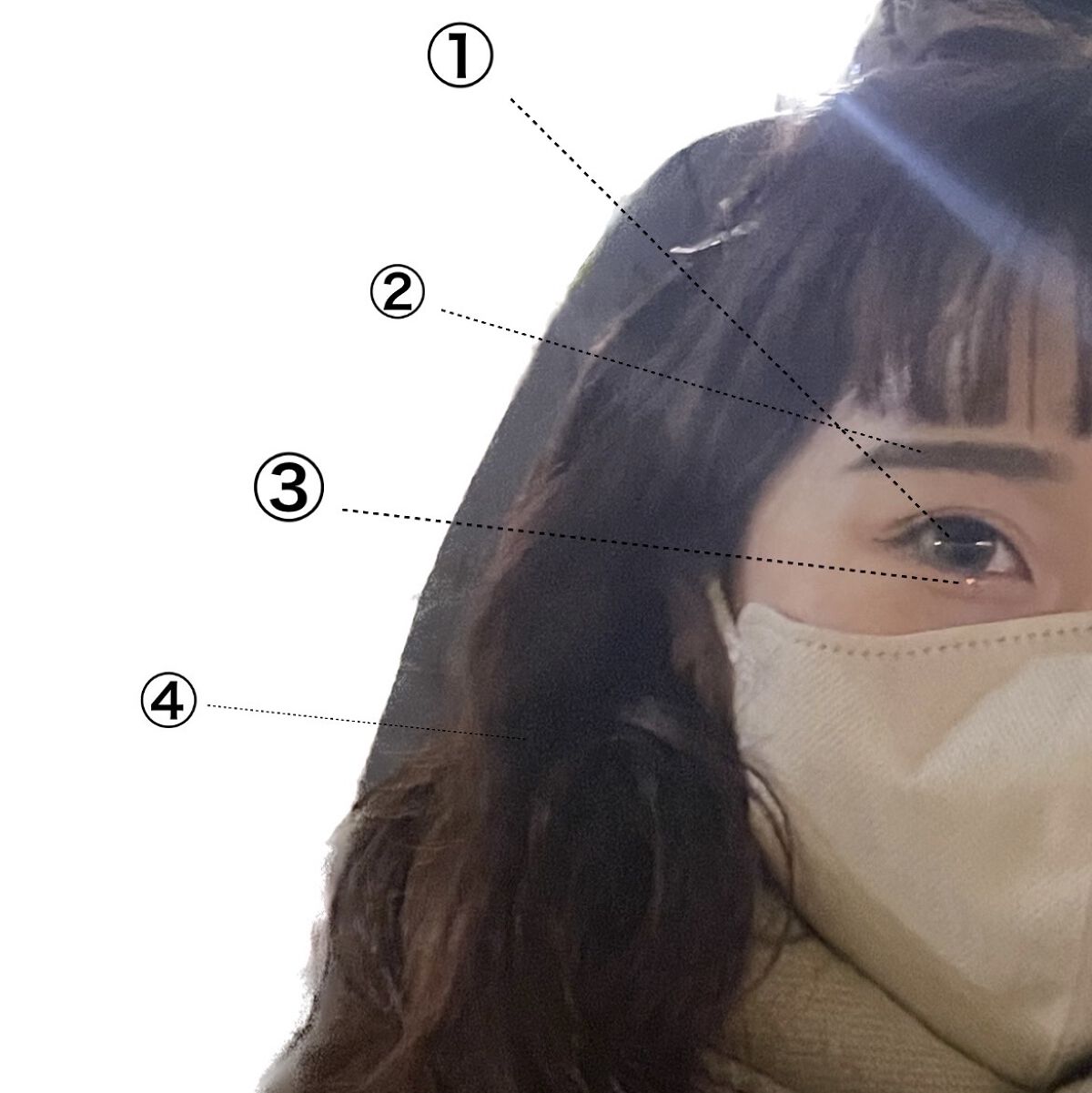 カラーリングアイブロウ/ヘビーローテーション/眉マスカラを使ったクチコミ（2枚目）