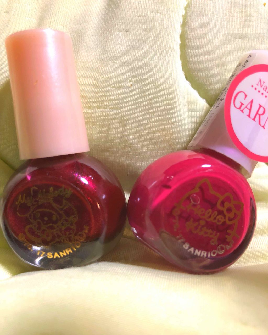 サンリオネイル/DAISO/マニキュアを使ったクチコミ(1枚目)