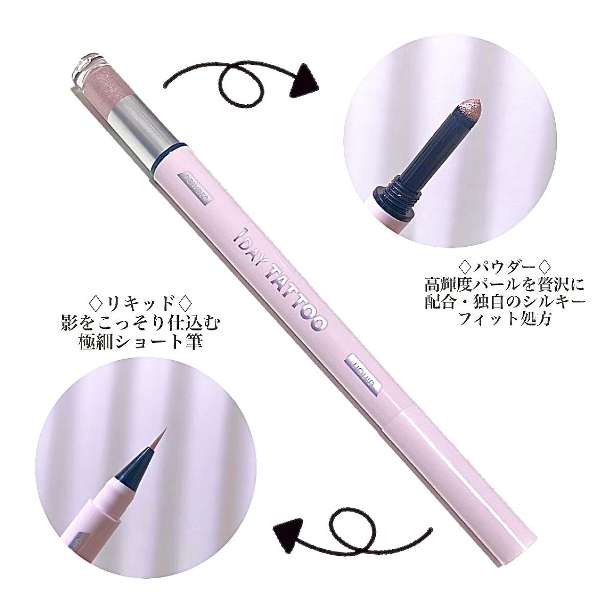 マルチブルーミングアイズ/K-パレット/スティックアイシャドウを使ったクチコミ（2枚目）