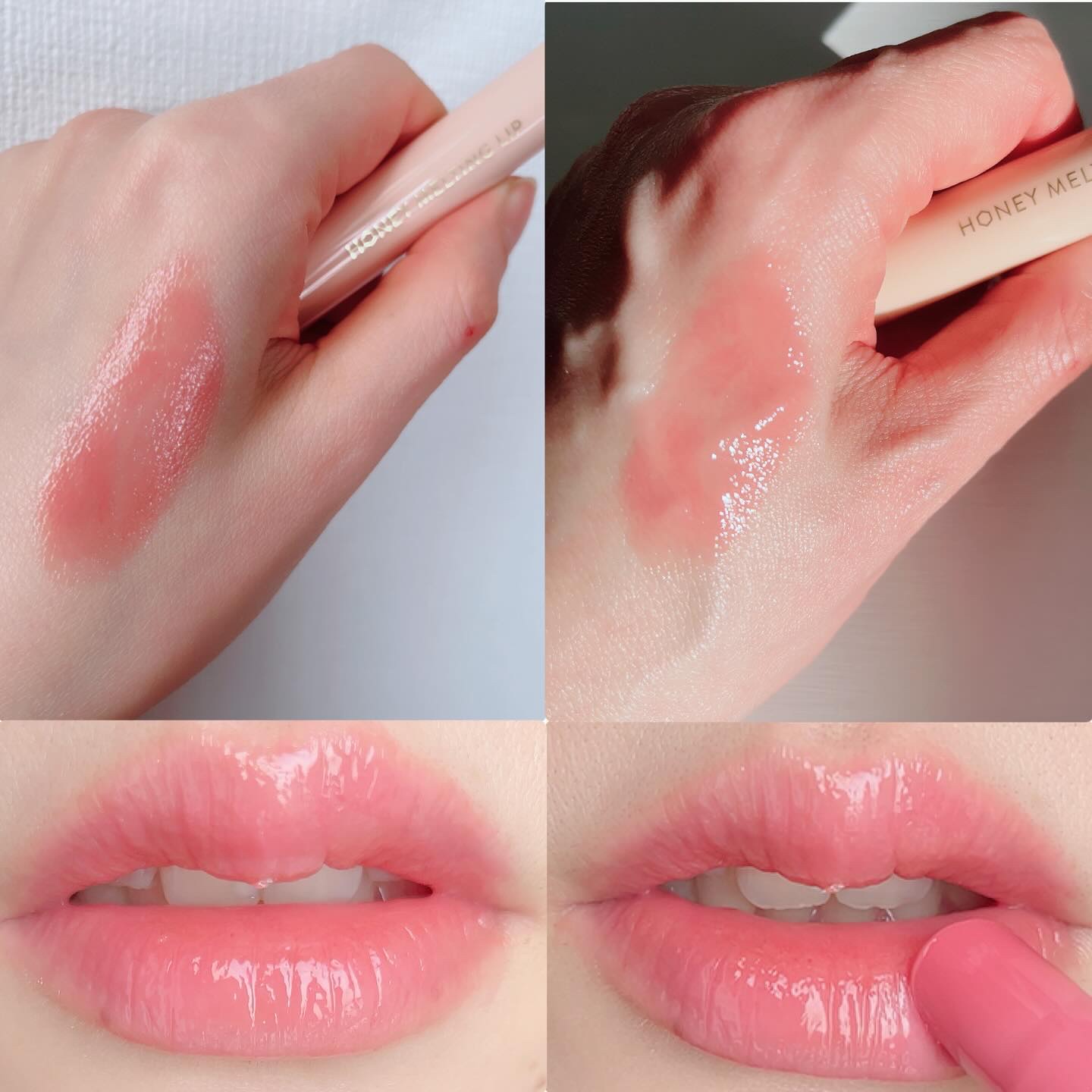 ハニーメルティングリップ/ネイチャーリパブリック/口紅を使ったクチコミ（3枚目）