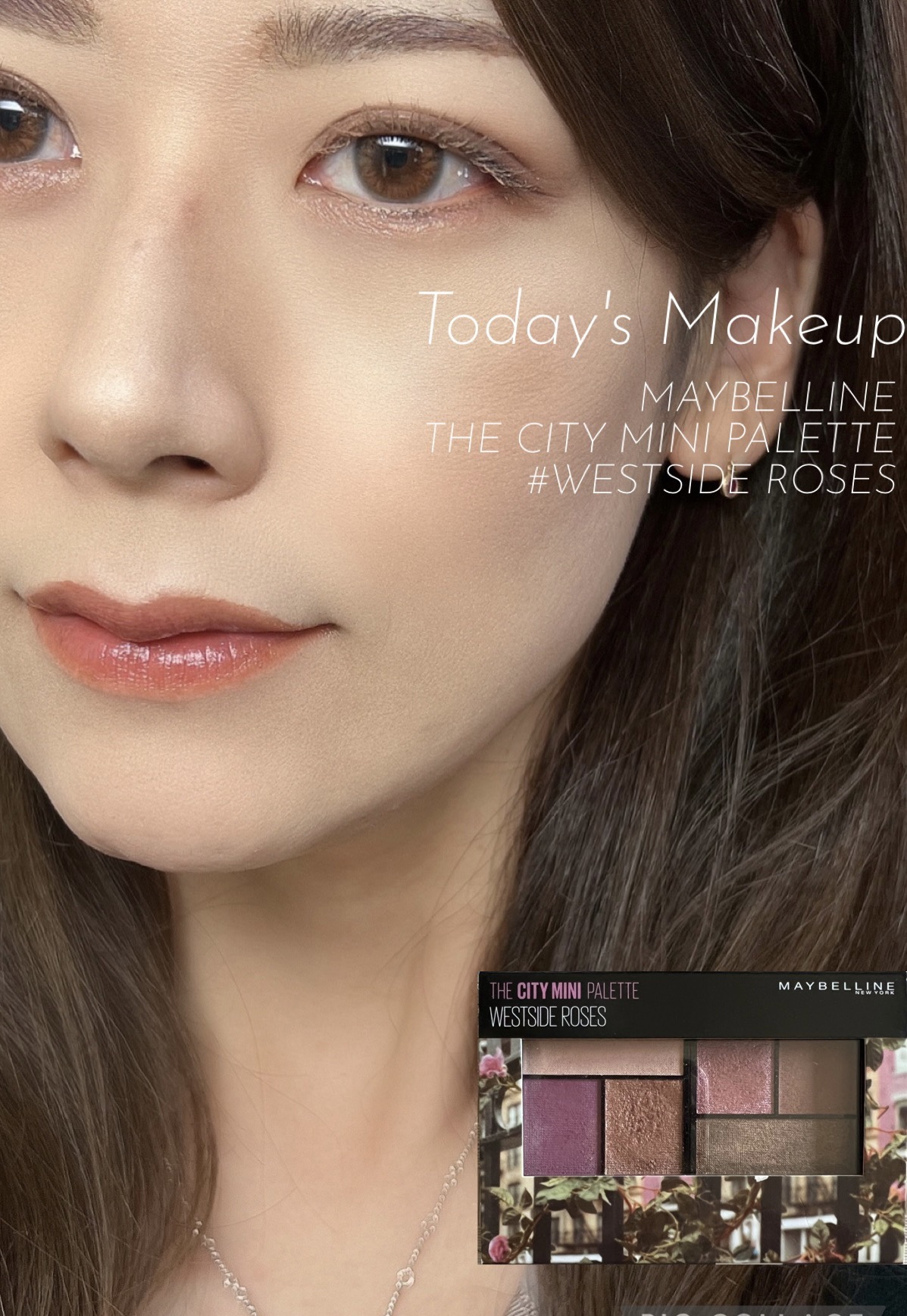 シティミニパレット PK-2 ウェストサイドローズ/MAYBELLINE NEW YORK/アイシャドウパレットを使ったクチコミ（1枚目）