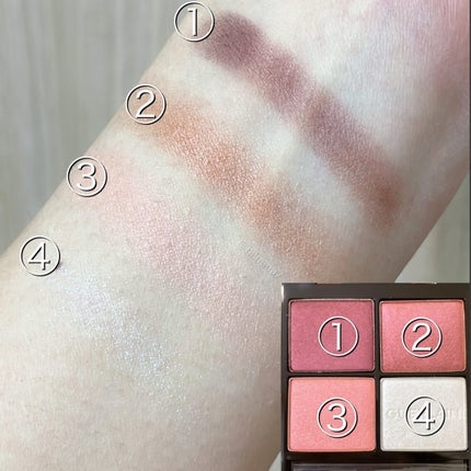 オンブル ジェ/GUERLAIN/アイシャドウパレットを使ったクチコミ(2枚目)