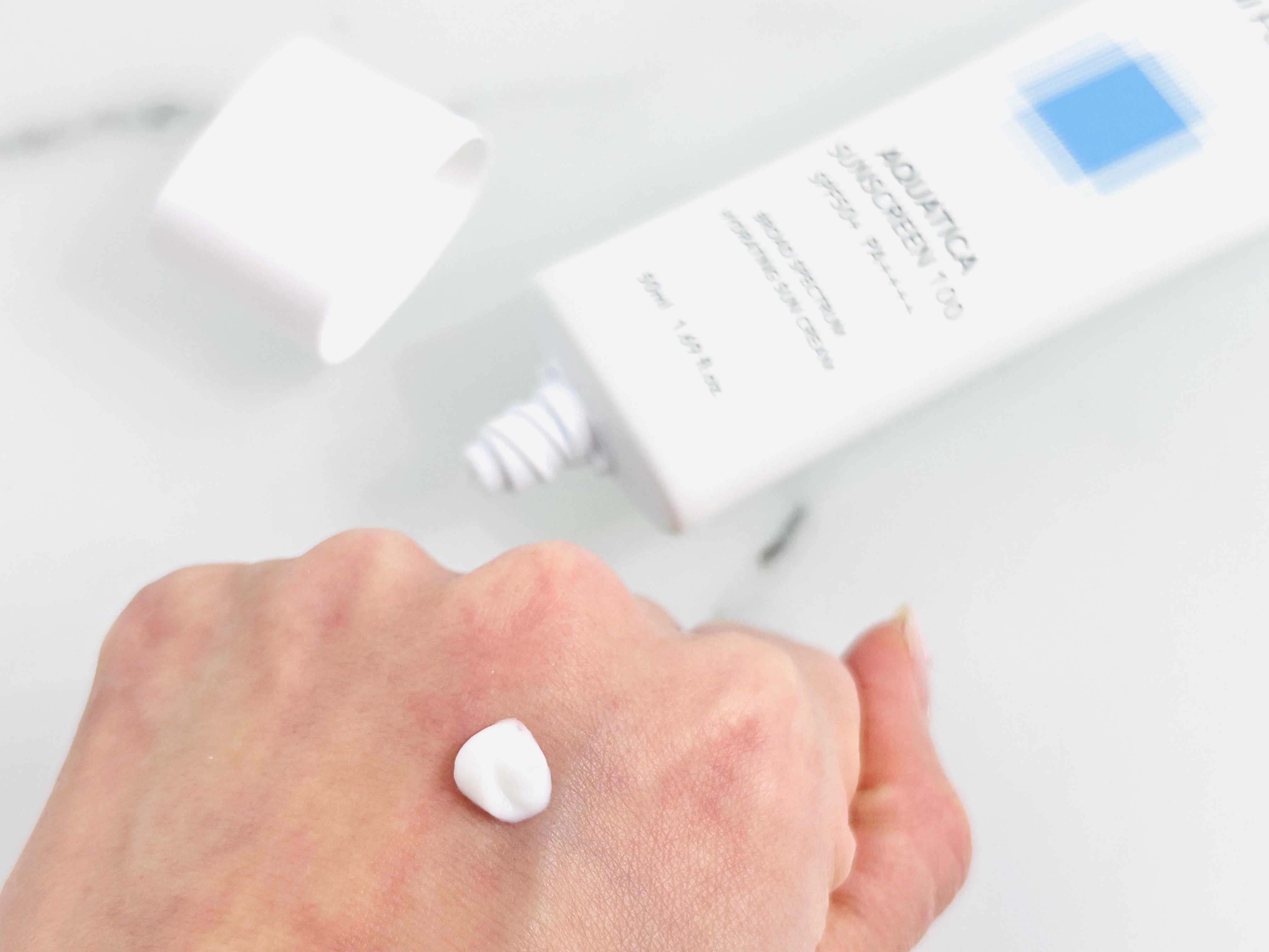 アクアティカサンスクリーン100/Cell Fusion C(セルフュージョンシー)/日焼け止めクリームを使ったクチコミ（2枚目）